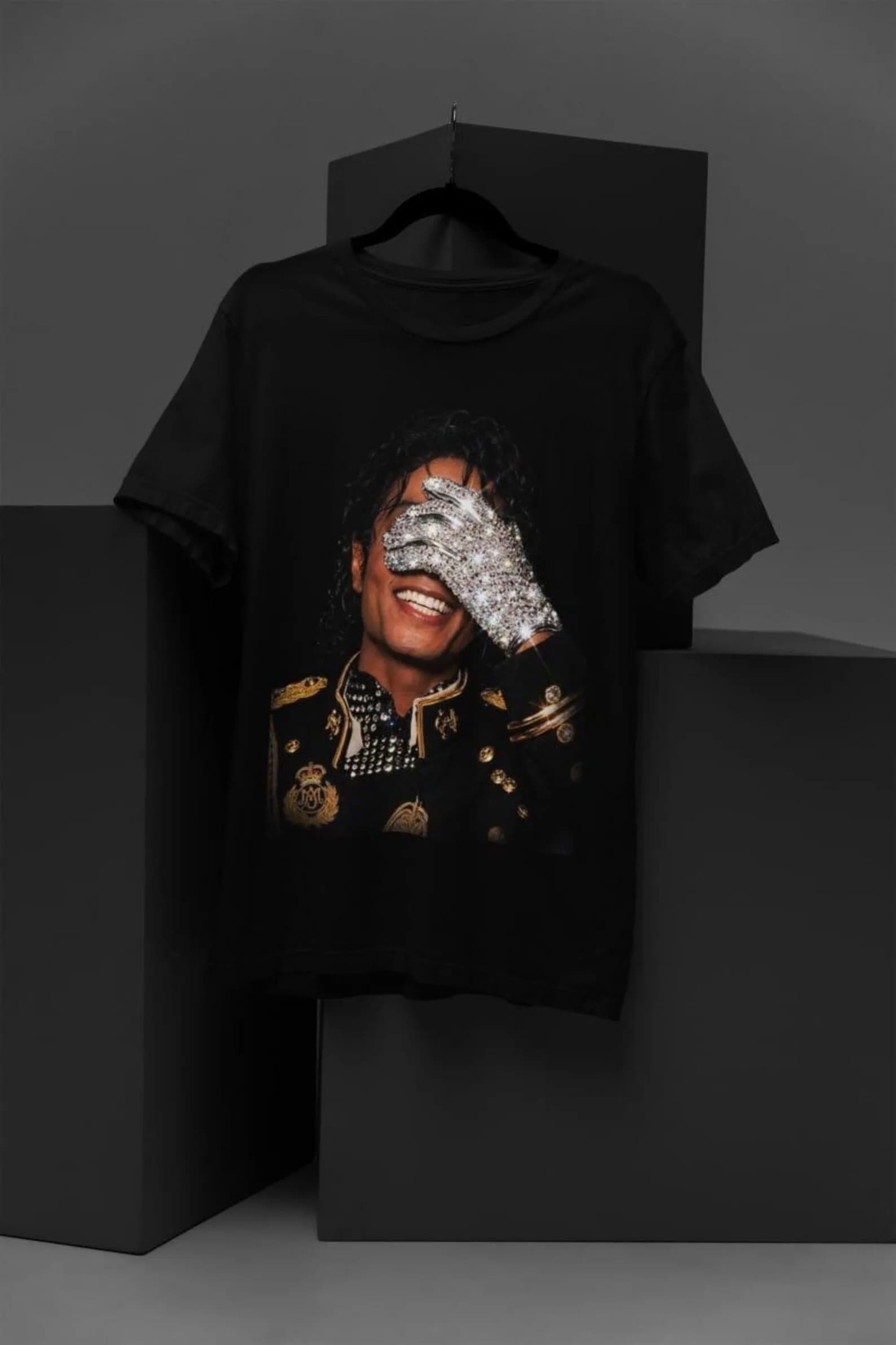 Michael Jackson King of Pop Limited Edition Glitter Tee